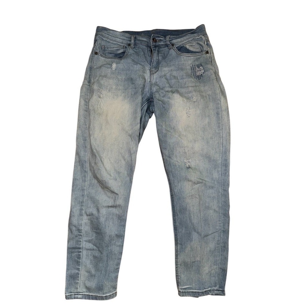 True Craft Jeans Womens Size 7 Light Wash Straight Leg Mid Rise
